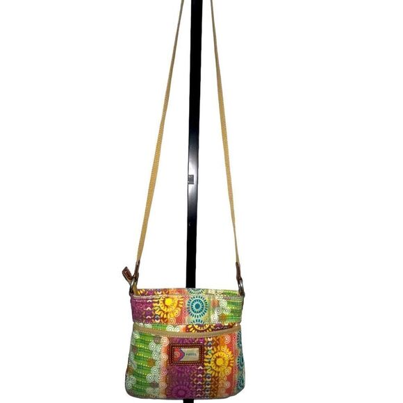 VINTAGE FOSSIL X-body Multi Compartment Bag - EUC - Picture 3 of 3